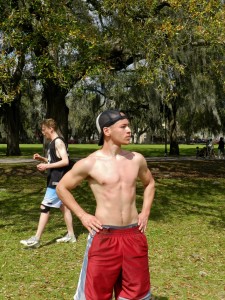 Me, after my first weight training program